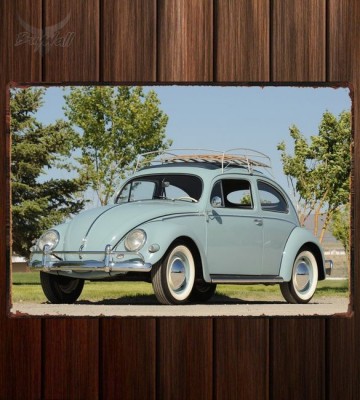 Металлическая табличка Volkswagen Beetle 605